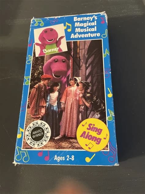 Barney Magical Musical Adventure Vhs Ebay