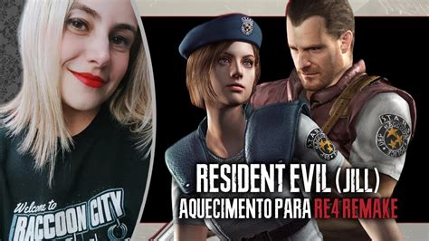 AO VIVO Resident Evil Remake Jill Aquecimento RESIDENT EVIL 4