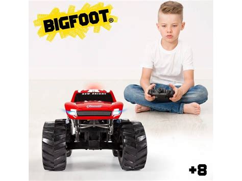 Carro Telecomandado Monster Truck Big Foot Vermelho Idade M Nima