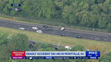 Deadly Crash On I In Nj Closes Lanes Causes Traffic Delays