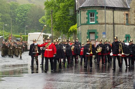 Duke of Lancaster Regiment Ceremony Editorial Stock Image - Image of ...