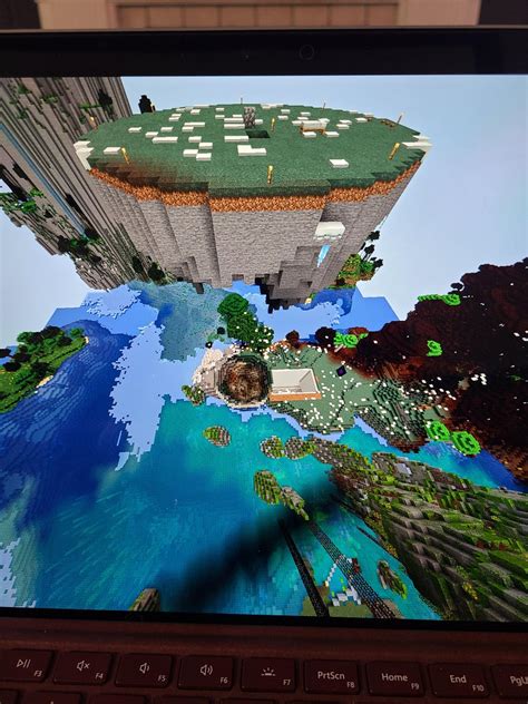 (WIP) Check out my floating island base. : r/Minecraftbuilds