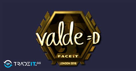 Sticker V Lde Gold London Tradeit