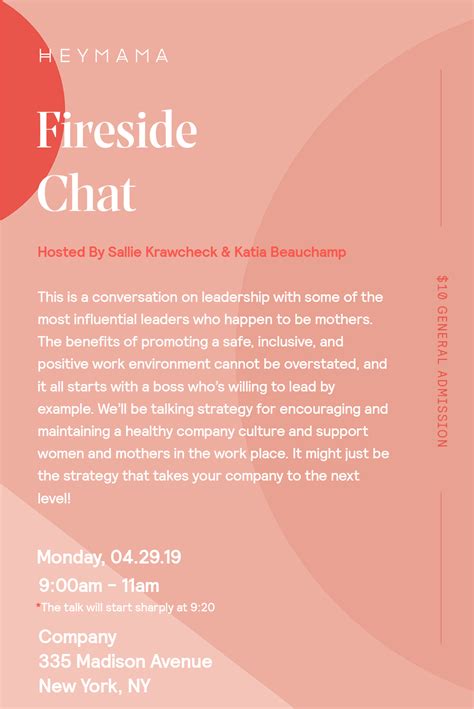 Fireside Chat With Sallie Katia