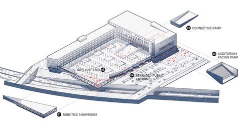 James Leng Diagram Architecture Presentation Design Axonometric Drawing