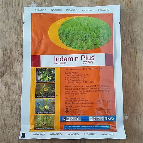 Jual Herbisida Indamin Plus 77wp Kemasan 40gram Shopee Indonesia