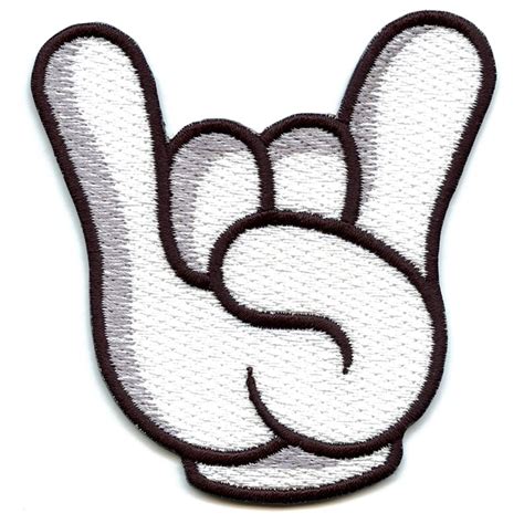 H-town Houston Texas White Gloves Patch Horns Embroidered Iron - Etsy