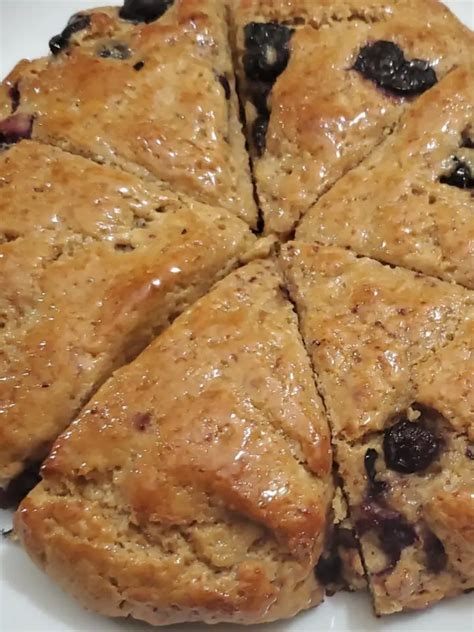 Healthy Blueberry Scones Camila Made