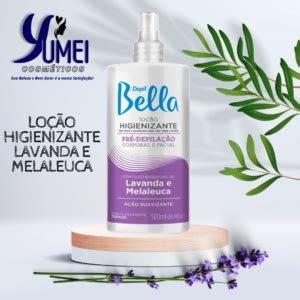 LOÇÃO HIGIENIZANTE PRÉ DEPILATÓRIO LAVANDA E MELALEUCA 500ML Shopee