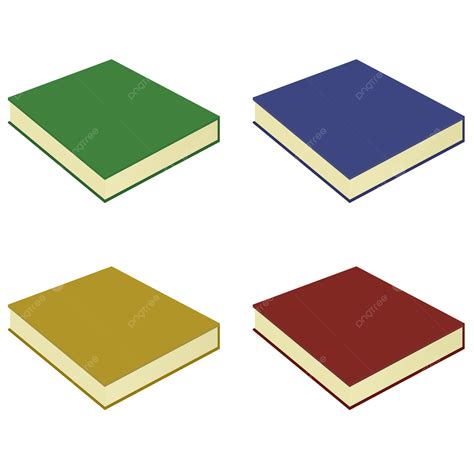 Book Color Pack Vector Book Color Pack Png And Vector With