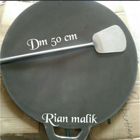 Jual Wajan Kuali Loyang Martabak Telor Ukuran 50cm Bahan Besi Baja