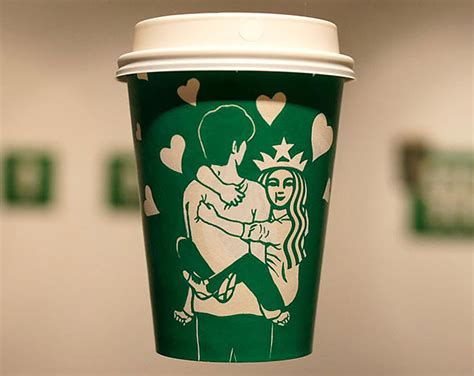 Illustrator Draws On Starbucks Cups To Creatively Transform The Logo ...