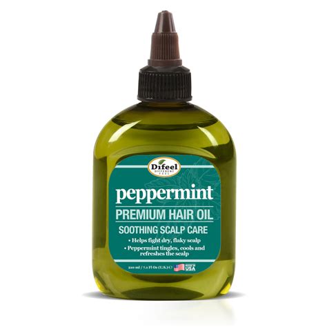 Difeel Peppermint Scalp Care Hair Oil 7 1 Oz Difeel Find Your Natural Beauty