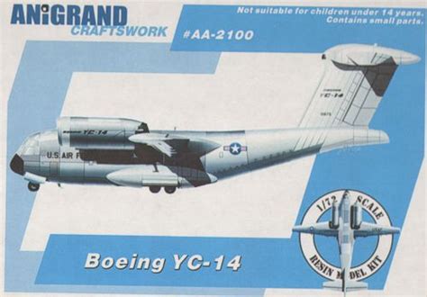 Boeing YC 14 Advanced Medium STOL Transport Anigrand Craftswork AA2100