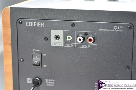 Edifier D12 Bluetooth Speaker - HiFi and Music Source
