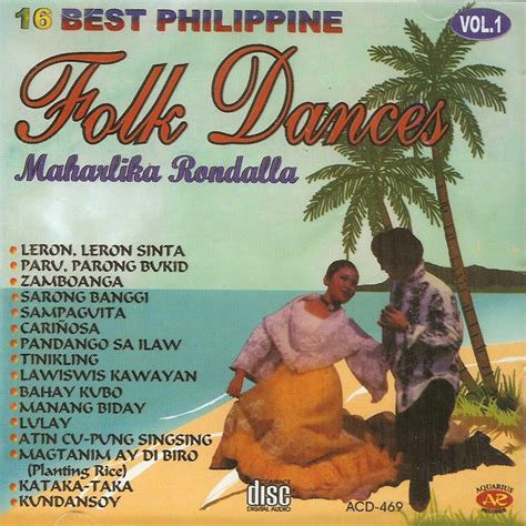 16 Best Philippine Folk Dances Vol 1 By Maharlika Rondalla Album