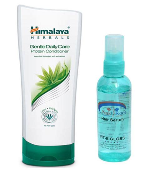 Himalaya Gentle Dailycare Protein Conditioner 200ml And Pink Root Hair