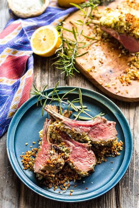 Dijon Herb Crusted Rack Of Lamb Coley Cooks