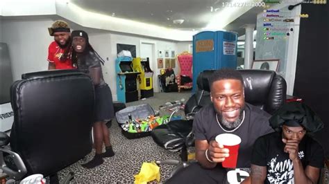 Kevin Hart And Druski Join Kai Cenats Live Stream For The First Time