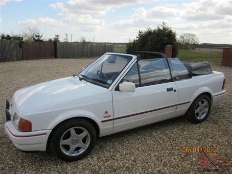 1988 Ford Escort Xr3i Convertible 72k Stunning Condition