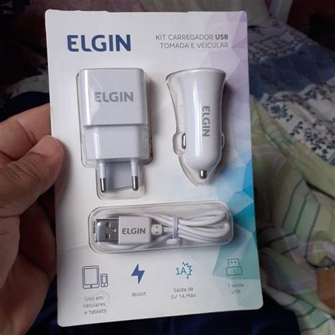 Carregador Usb De Tomada Bivolt Carregador Veicular Sa Da A W E