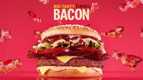 Chegou O Big Tasty Turbo Bacon O Big Tasty Uma Loucura De Bacon