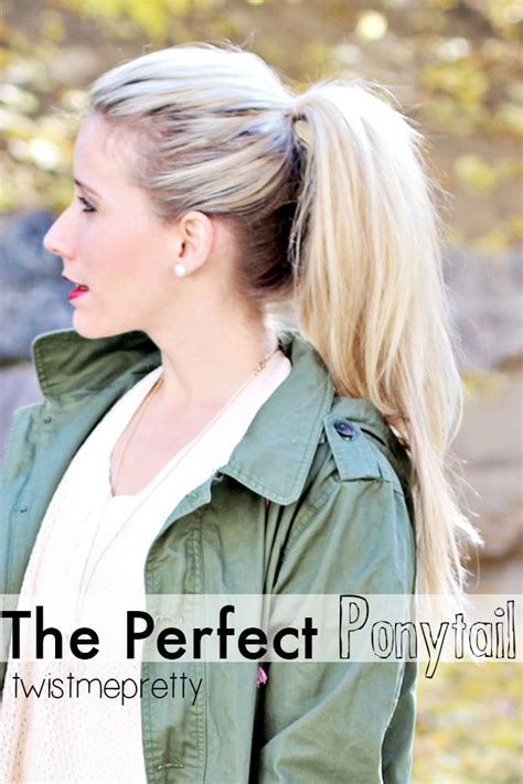 The Perfect Ponytail - Twist Me Pretty