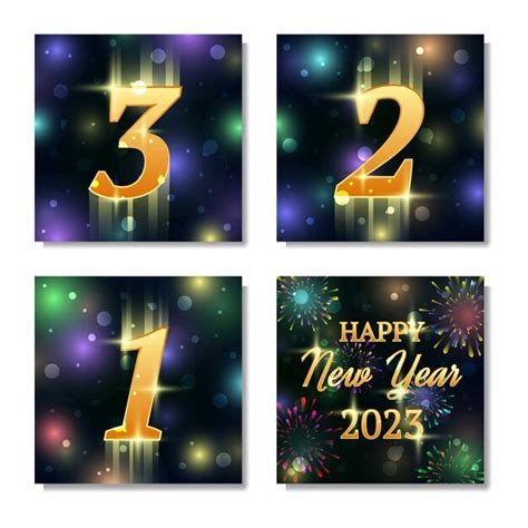 Premium Vector Countdown New Year Social Media Post