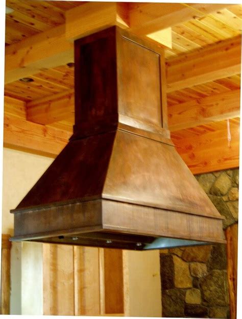 Rustic Copper Range Hood