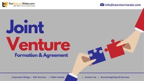 Joint Venture Agreement And Formation Taxreturnwala