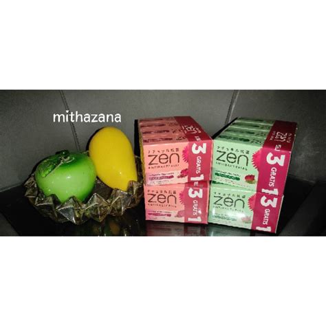 Jual Paket Sabun Zen Gram Isi Batang Shopee Indonesia