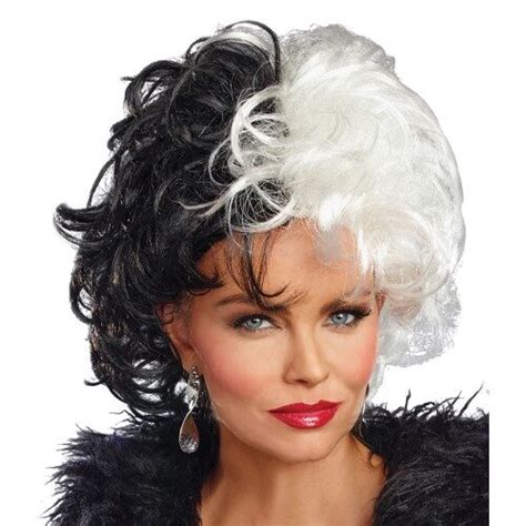 Dalmatian Diva Cruella Wig Costume World