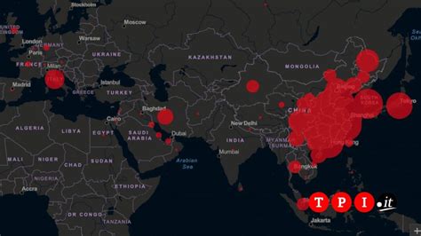 Coronavirus Mappa Interattiva In Tempo Reale Casi In Italia E Nel Mondo