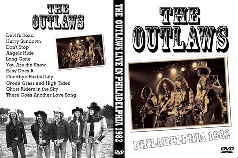 BANCA DO ROCK Rock Concert DVD 2320 DVD THE OUTLAWS 1982 BOOTLEG