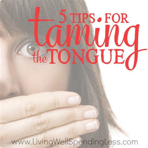 Quotes On Taming The Tongue. QuotesGram