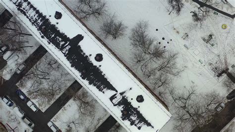 Bird's eye view on yards and roofs of living compounds 25001073 Stock