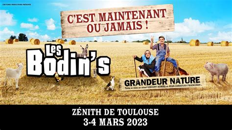 Les Bodins de retour au Zénith de Toulouse en 2023 Toulouseblog fr