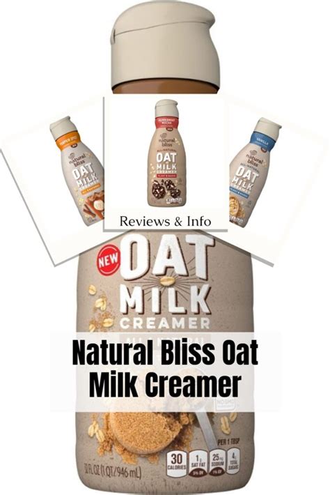 Natural Bliss Oat Milk Creamer Reviews And Info Dairy Free Vegan