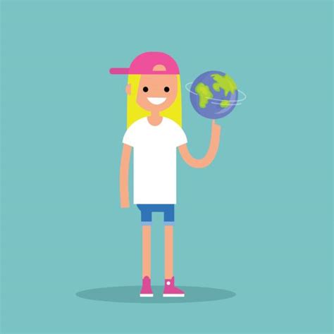 Animated Spinning Globe Clip Art Illustrations Royalty Free Vector