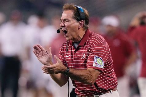 Saban Seems To Have Tide Rounding Into Form Whole Hog Sports