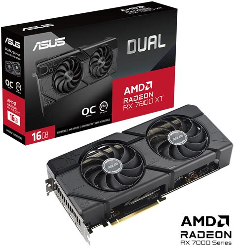 Asus Dual Radeon Rx Xt Oc Edition Gb Gddr Bit Ekran Kart