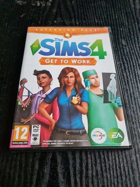 The Sims Get To Work Expansion Pack Pc Used Warners Retro Corner Ltd