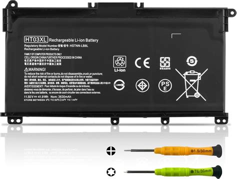 HT03XL HT03041XL L11119 855 Batterie Pour HP Pavilion 15 CS 15 CW 15 DA