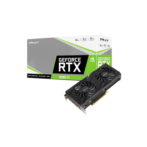 Pny Geforce Rtx 3060 Ti 8gb Verto Dual Fan Lhr 8gb Gddr6 256bit Dx12 Gaming Ekran Kart