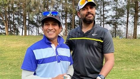 Sachin Tendulkar Yuvraj Singh Go Golfing Together Picture Goes Viral