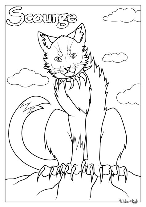 Warrior Cats Coloring Pages (Free Printable PDFs) | WakeTheKids