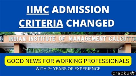 Latest Update Iim Calcutta Admission Critera Pgp 2023 25 Key Changes