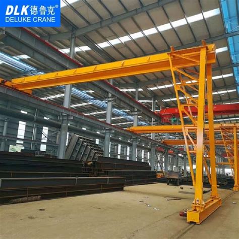 Construction Machine Bmh Type Semi Gantry Crane Hoist Ton Single