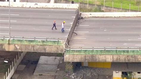 Marginal Pinheiros Viaduto Que Cedeu Em Sp Pode D Veja