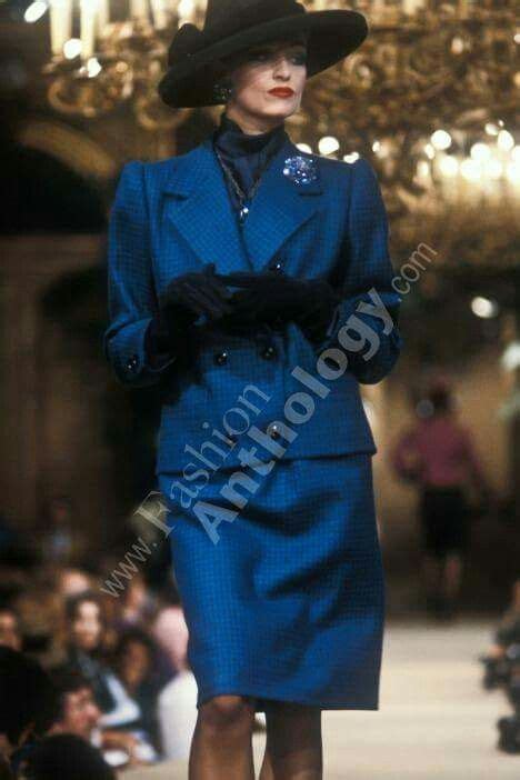 Yves Saint Laurent Fall 1982 Saint Laurent Paris Christian Dior